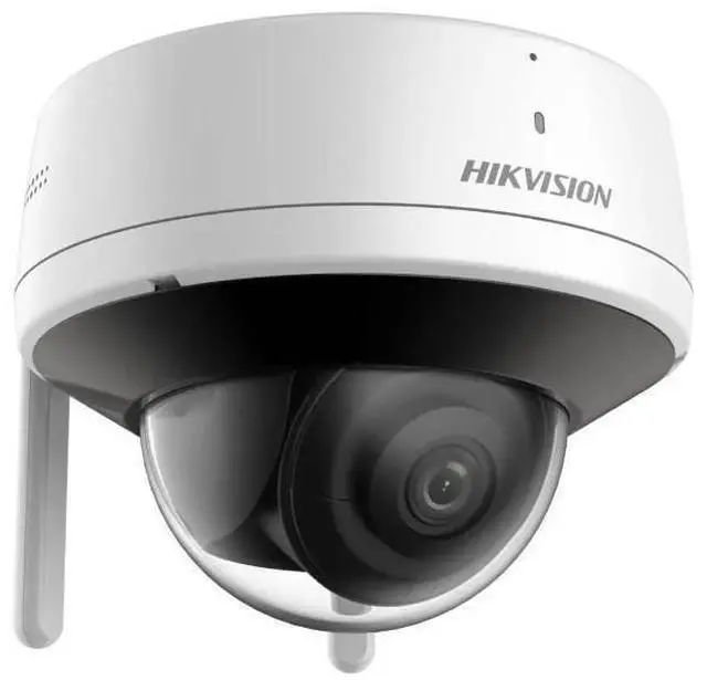 Alt view image 7 of 7 - Hi,kvision DS-2CV2141G2-IDW 4MP Outdoor WiFi IP Dome Camera Built-in Mic Speaker
