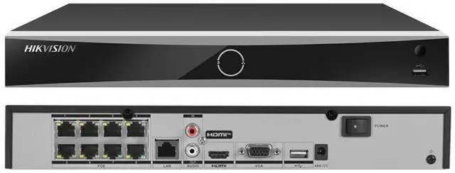 Main image of New Hi,kvision DS-7608NXI-K1/8P AI 8Channel 8CH PoE NVR Smart AcuSense 4K 12MP NVR