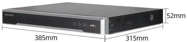 Alt view image 4 of 7 - Hi,kvision 8K ULTRA HD 32MP 8CH 8PoE 2SATA NVR H.265+ Recorder DS-7608NI-M2/8P