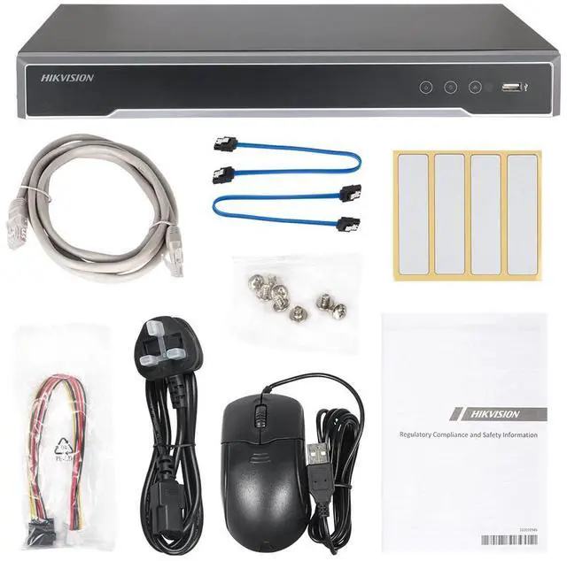 Alt view image 5 of 7 - Hi,kvision 8K ULTRA HD 32MP 8CH 8PoE 2SATA NVR H.265+ Recorder DS-7608NI-M2/8P