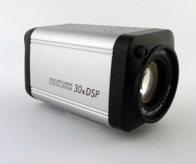 Alt view image 3 of 7 - 1000TVL 30X Optical Zoom C,C,TV Analog Camera Auto Focus 30X Security Camera Box