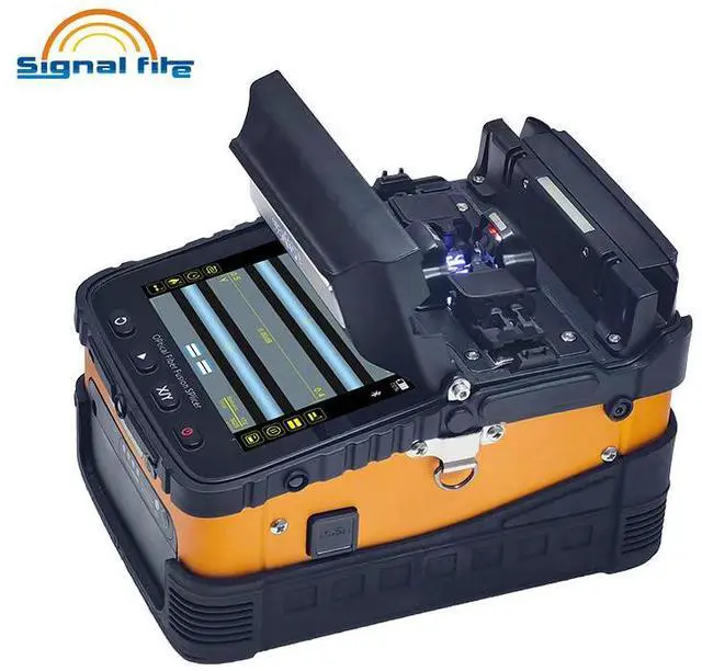 Alt view image 4 of 7 - AI-5 Signal Fire Automatic SM&MM FTTH Fiber Optic Splicing Machine Optical Fiber Fusion Splicer