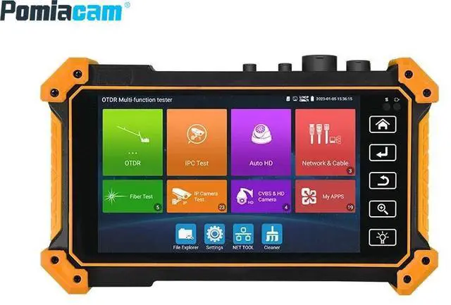 Alt view image 3 of 6 - 5.4" OTDR CCTV Tester MT-5500 OPM/VFL/Cable Tracer 4K H.265 IP AHD/TVI/CVI Test