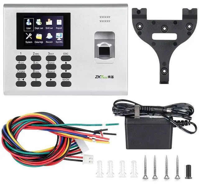 Alt view image 7 of 7 - ZK,Teco K40 TCP/IP 2.8" Screen Biometric Fingerprint Time Attendance System USA