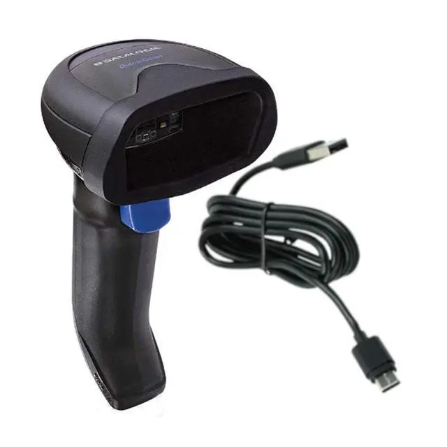 Alt view image 2 of 5 - Da,talo,gic Quickscan QBT2500-BK-BTK+ Bluetooth 1D 2D Barco,de Scann,er W/ USB Cable