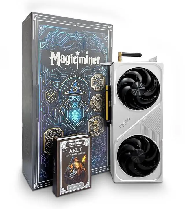 Alt view image 6 of 7 - Magic Miner BG02 ASIC Bitcoin Solo Miner Dual Mode(WiFi+RJ45) BTC Lottery Mining