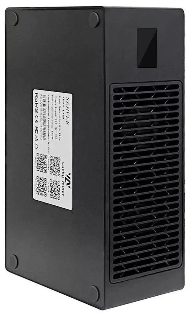 Alt view image 6 of 7 - Lucky Miner LV08 4.5Th/S SHA-256 Bitcoin BTC Miner WIFI Solo Mining Lotto Device