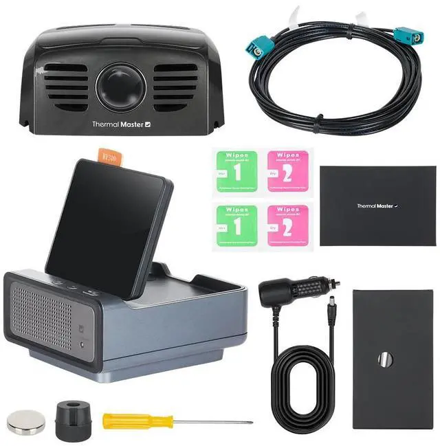 Alt view image 7 of 7 - Thermal Imaging Camera for Car Automotive Thermal Night Vision 300M Farsight