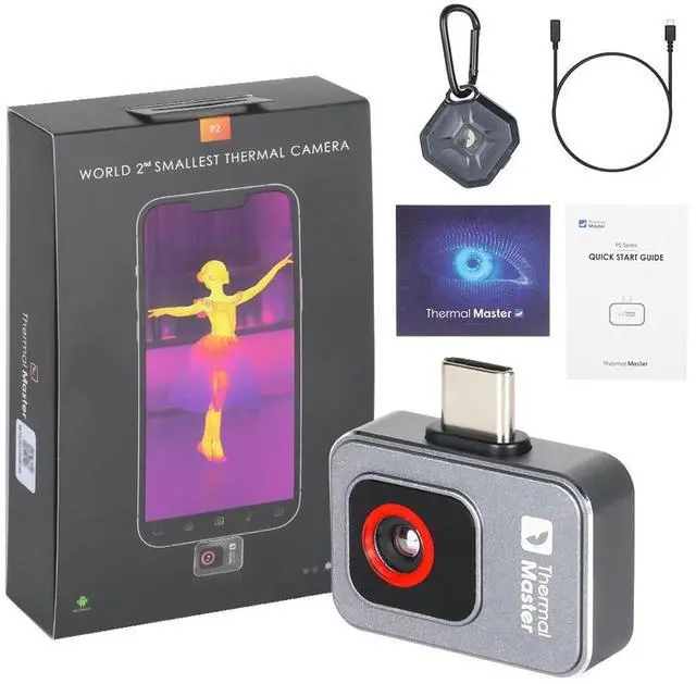 Alt view image 7 of 7 - Thermal Master P2 512×384 15x Zoom For Android Phone Handheld Thermal Camera US