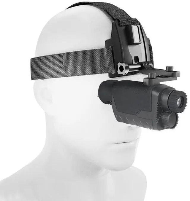 Main image of NV8260 36MP 400m 8X Digital Zoom Head Mounted Night Vision Infrared Monocular US