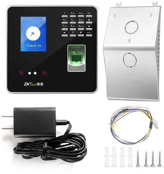 Alt view image 6 of 7 - ZKTeco FA200 Fingerprint Biometric Time Clock Attendance Machine Reader