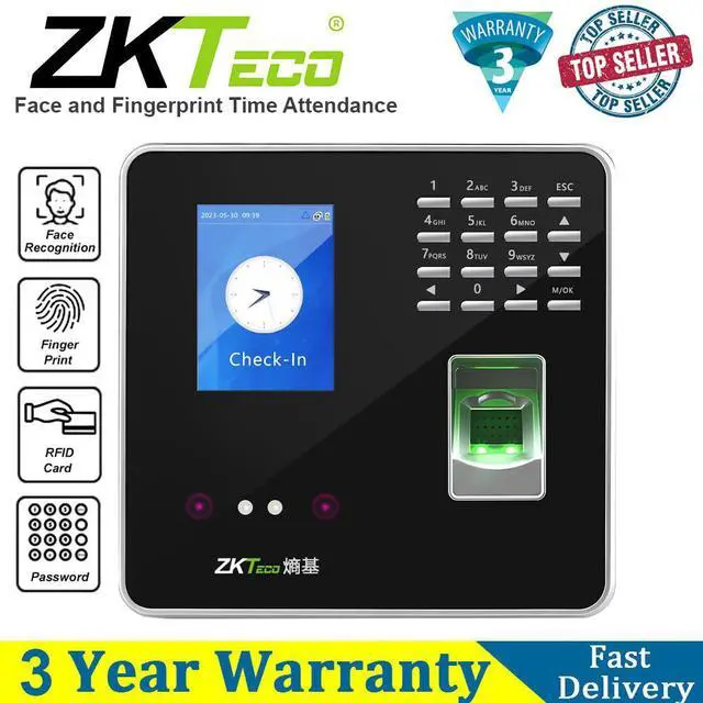 Main image of US ZKTeco FA200 TCP/IP Face Biometric Fingerprint Time Attendance Access Control