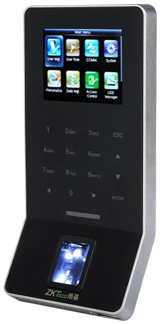 Alt view image 4 of 7 - ZK F22 + ID Card WIFI TCP/IP Time Clock Fingerprint Door Access Control System