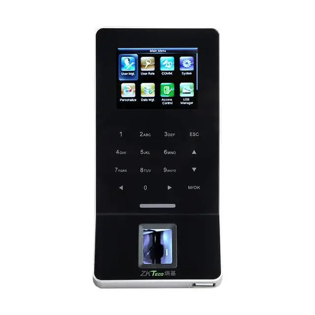 Alt view image 3 of 6 - ZKTeco ZK-F22+ID WiFi Biometric Fingerprint Door Access Time Attendance US STOCK