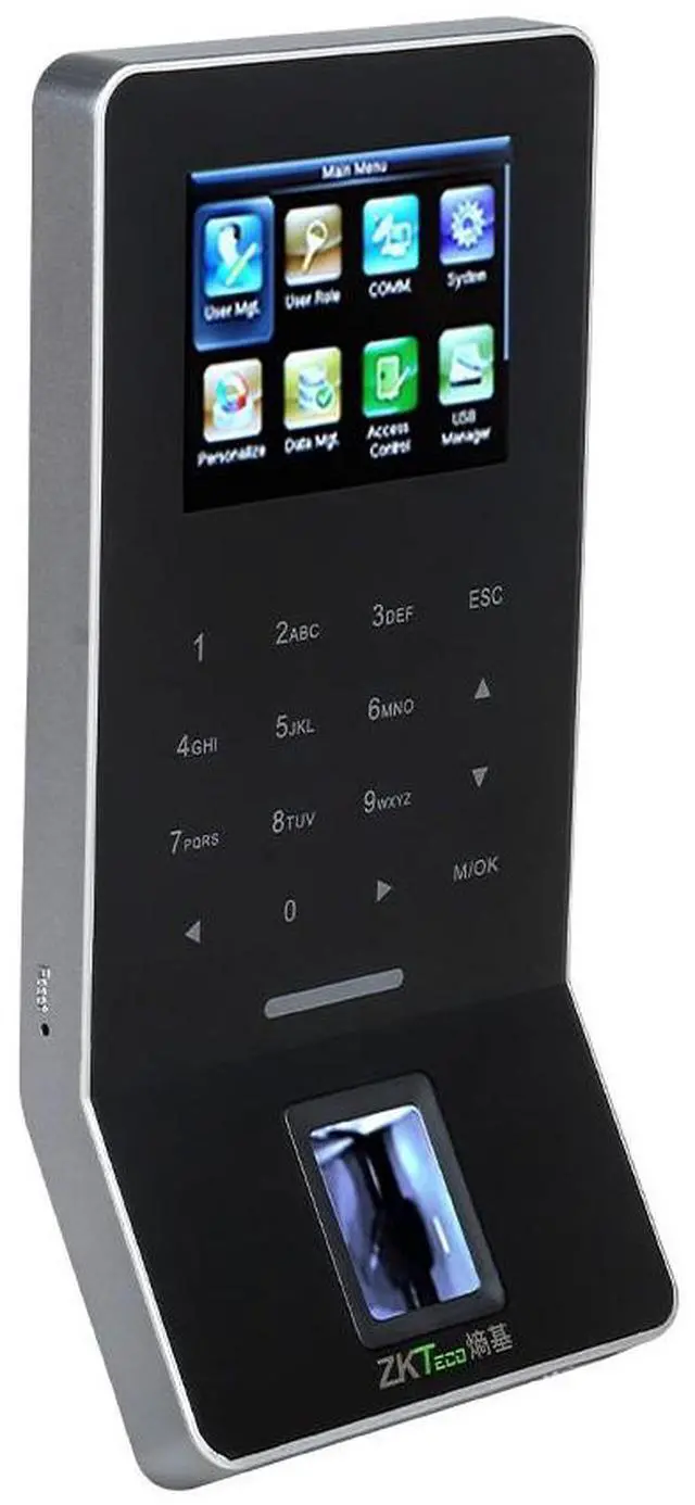 Alt view image 3 of 6 - 2.4'' ZK F22+ID TCP/IP WiFi Biometric Fingerprint Door Access Time Attendance US