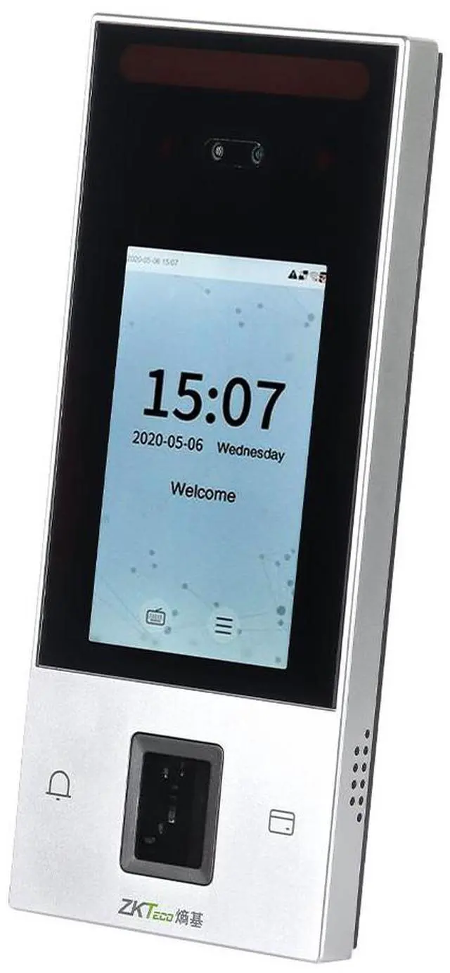 Alt view image 3 of 7 - ZKTeco nFace128 ID/IC/ADMS/WiFi Fingerprint Facial Recognition Time Attendance