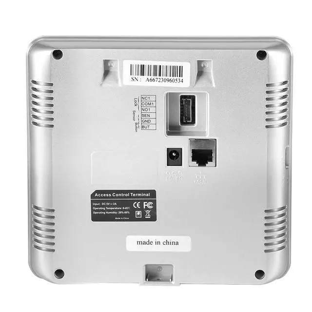 Alt view image 7 of 7 - ZKTeco FA200 Face Access Control System Fingerprint Access Controller Keypad US