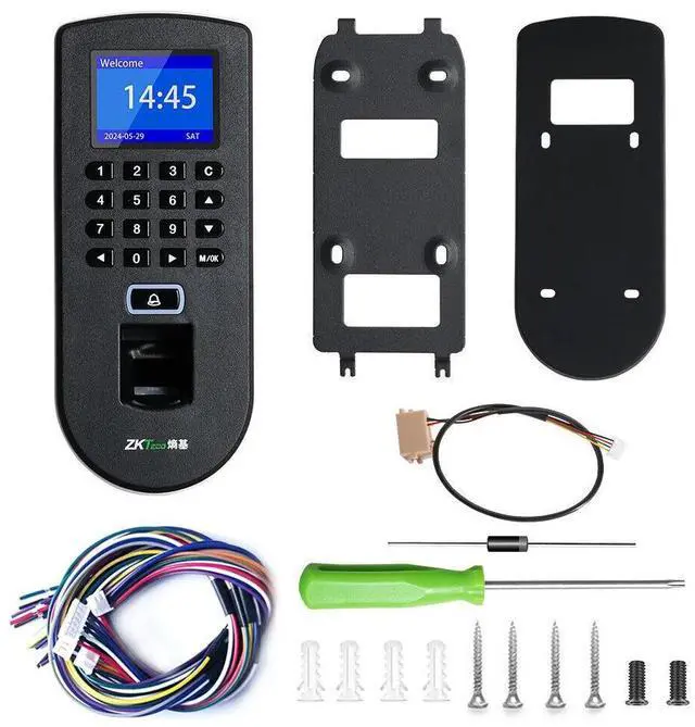 Alt view image 7 of 7 - Zkteco F19 TCP/IP ID/IC/WIFI/ADMS Fingerprint Time Attendance And Access System
