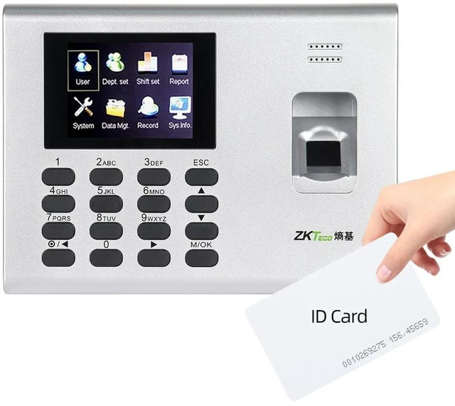 Main image of ZKteco K40 Access Control Built-in Battery TCP/IP Fingerprint Time Attendance K40+ID
