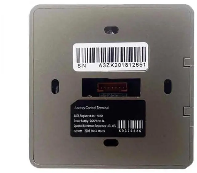 Alt view image 5 of 7 - ZKTeco FR1300 Fingerprint Exit Reader Time Clock Access Control Machine +ID/IC Card ZK-FR1300_IC