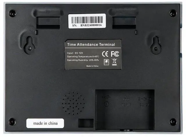 Alt view image 4 of 7 - ZKteco iclock360 WiFi/ID/IC Fingerprint time attendance Time Recorder Time Clock