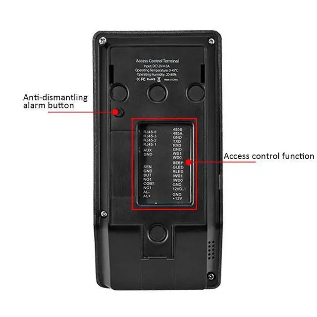 Alt view image 7 of 7 - New ZKTeco F22 WIFI TCP/IP Biometric Fingerprint Time Attendance Access Control
