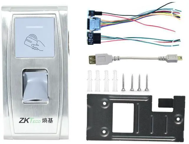 Alt view image 7 of 7 - ZKTeco MA300 IP65 Waterproof Biometric Fingerprint RFID Card Door Access Control