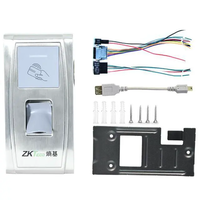 Alt view image 7 of 7 - ZKTeco MA300 Fingerprint+ID/IC RFID Card Security Door Access Controller Keypad MA300+IC