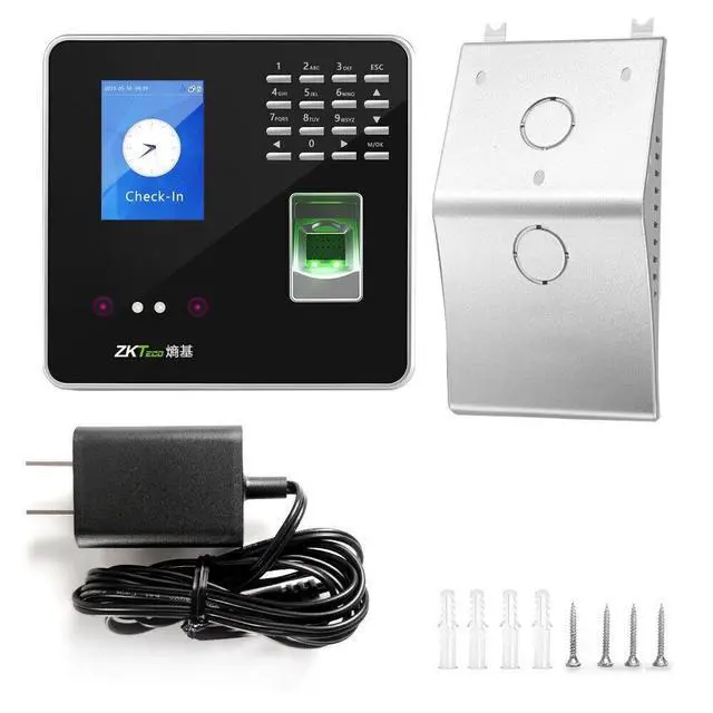Alt view image 6 of 7 - ZKTeco ZK3969 2.8 Inch TFT Face and Fingerprint Time Attendance Control Machine