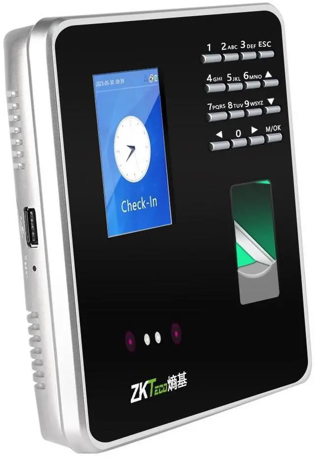 Alt view image 3 of 7 - ZKTeco ZK3969 TCP/IP Face Fingerprint Recognition Time Attendance Time Clock Hot