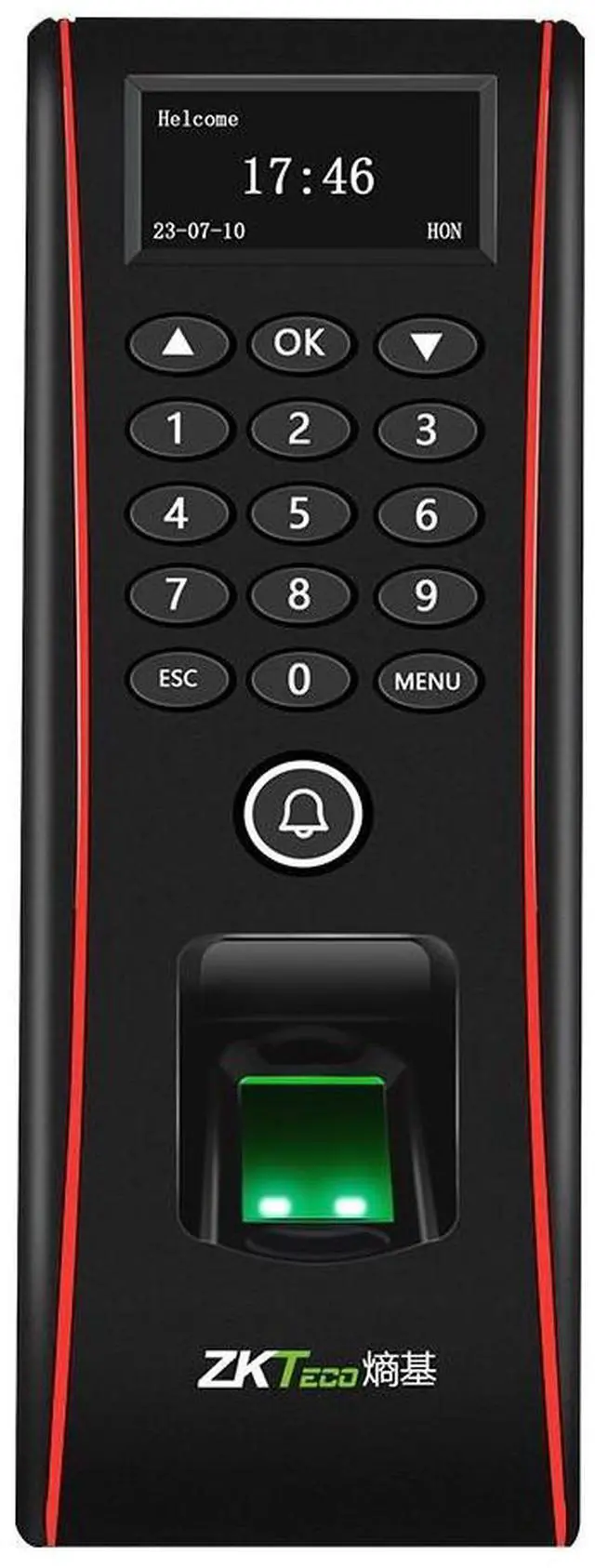 Alt view image 2 of 7 - ZKteco TF1700 Attendance Terminals Fingerprint Access Control Time Clock ID/IC