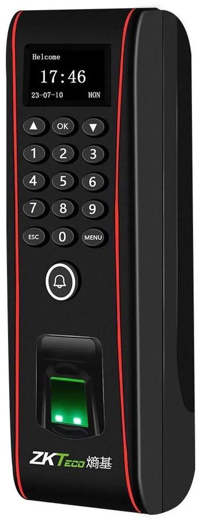 Alt view image 3 of 7 - ZKteco TF1700 Attendance Terminals Fingerprint Access Control Time Clock ID/IC