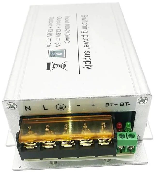 Main image of ZKTeco TPM005B 12V/5A For Inbio160/260/460 Door Lock Access Control Power Supply-