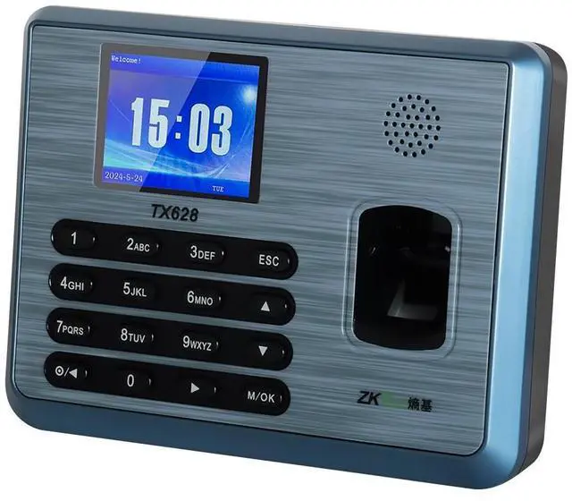 Alt view image 2 of 7 - ZKTeco TX628 ID/IC/WiFi/ADMS Fingerprint Time Attendance Terminal Access Control TX628 + ADMS