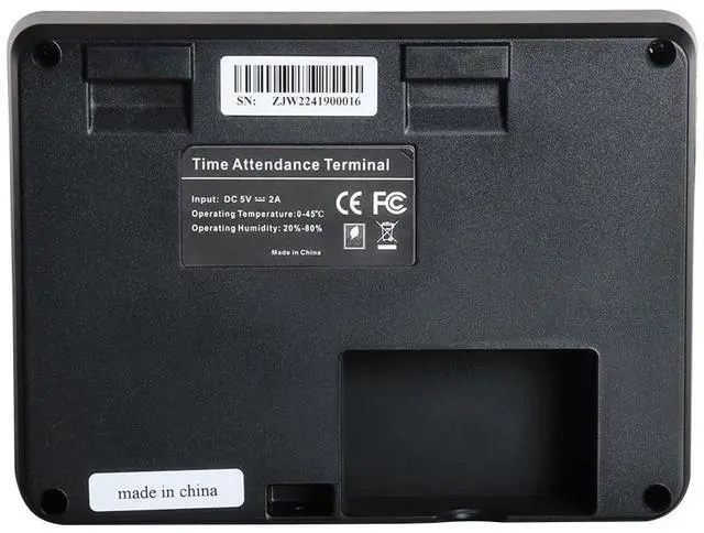 Alt view image 3 of 7 - ZKTeco TX628 ID/IC/WiFi/ADMS Fingerprint Time Attendance Terminal Access Control TX628 + ADMS