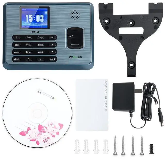 Alt view image 7 of 7 - ZKTeco TX628 ID/IC/WiFi/ADMS Fingerprint Time Attendance Terminal Access Control TX628 + ADMS