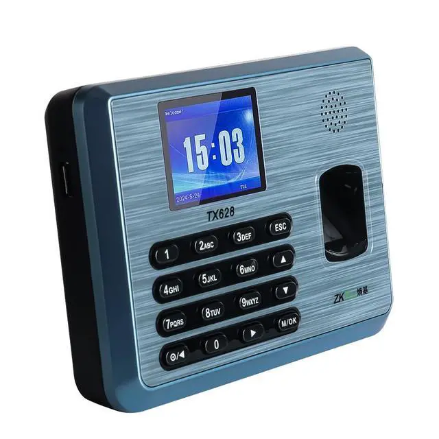 Alt view image 2 of 7 - ZKTeco TX628 Time Clock Biometric Employee Attendance Machine- TX628+ID Card