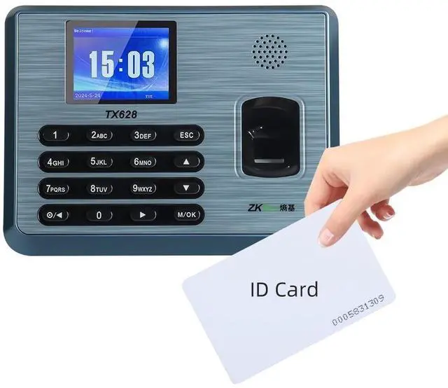 Main image of ZKTeco TX628 Fingerprint Biometric Watch Attendance Access Control System- TX628+ID Card