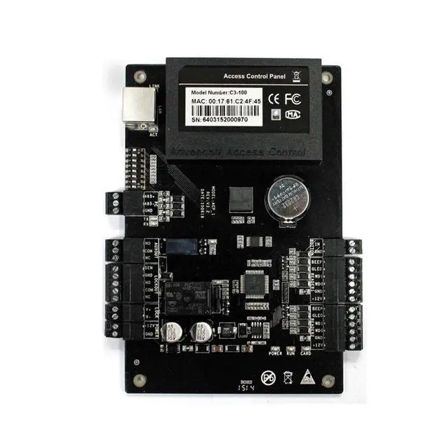 Alt view image 3 of 7 - ZKTeco C3-100 C3-200 C3-400 1 to 4 Doors Access Control Board Door Access System