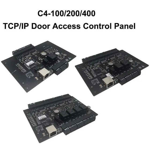 Alt view image 2 of 2 - ZKTeco C4-100 C4-200 C4-400 TCP/IP 1/2/4 Door Access Control Panel System