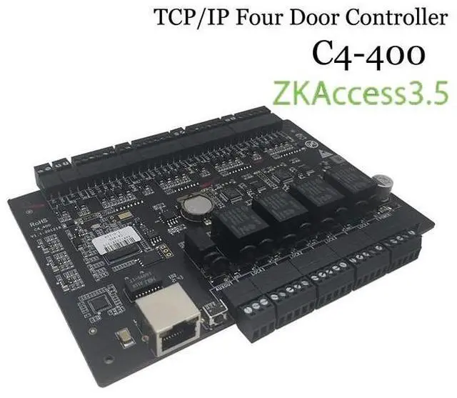 Main image of ZKTeco TCP/IP Door Lock Security Entry Controller Access Control Panel System C4-400