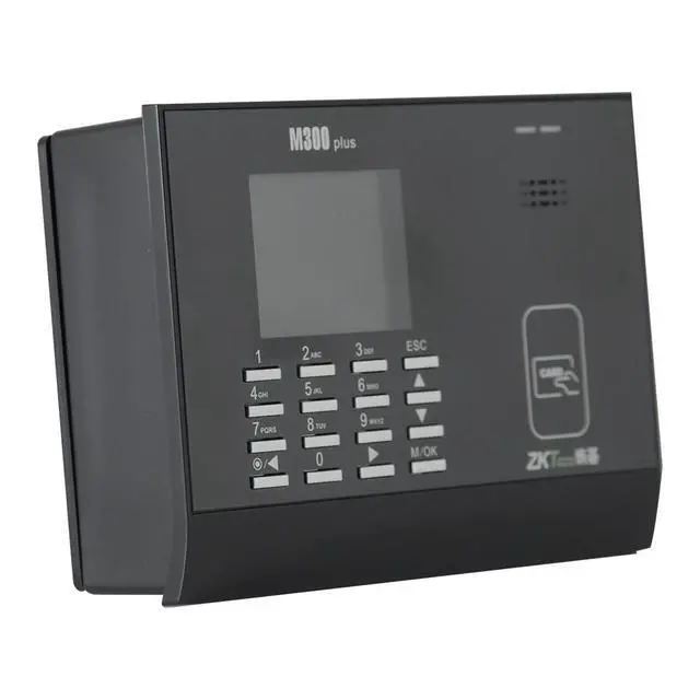Alt view image 3 of 7 - ZKTeco M300Plus 3'' TFT USB TCP/IP RFID Card Time Attendance Time Clock System-