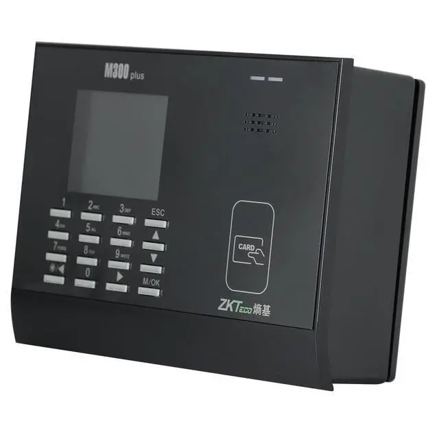 Alt view image 3 of 7 - ZKteco M300Plus ID/IC RFID Time Attendance System Punch Card System Time Clock