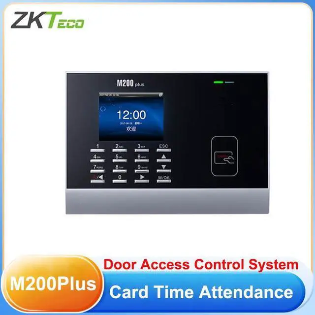 Main image of ZKTeco M200Plus 2.8 inch Screen TCP/IP ID/IC/ADMS Time Clock Time Attendance