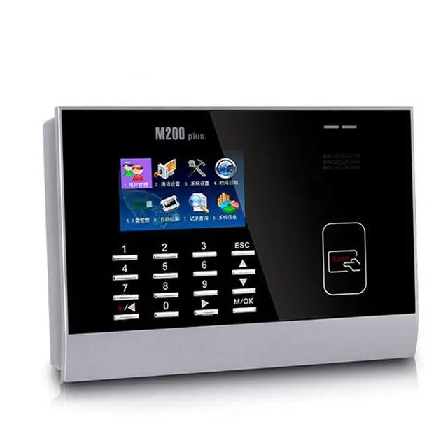 Alt view image 3 of 6 - ZKTeco M200Plus RFID Card Time Employee Attendance Clock System Machine NEW-