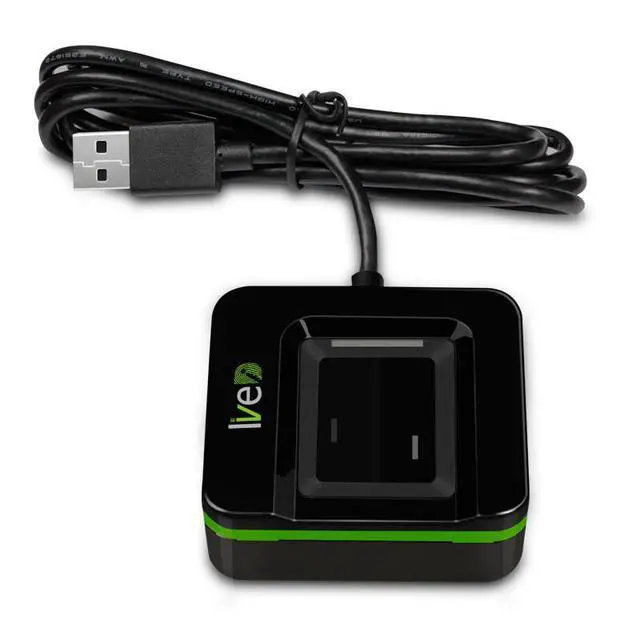 Alt view image 2 of 7 - ZKTeco LIVE20R 500 DPI USB Biometric Fingerprint Scanner Fingerprint Reader