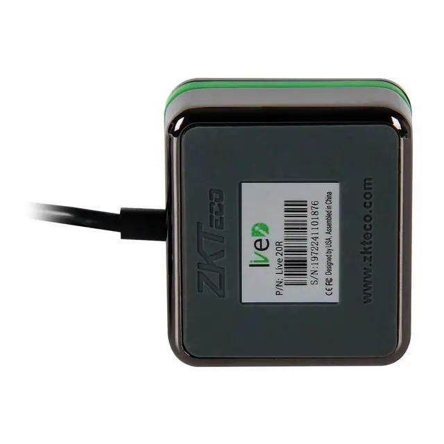 Alt view image 7 of 7 - ZKTeco Live20R USB Biometric Fingerprint Scanner Sensor Reader Free SDK Live 20R
