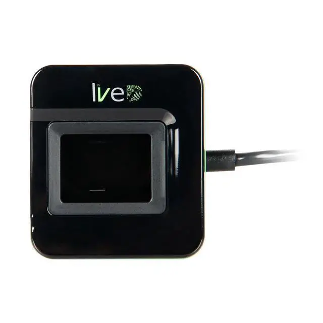 Alt view image 7 of 7 - ZKTeco Live20R Biometric Fingerprint Scanner Reader USB Fingerprint Sensor