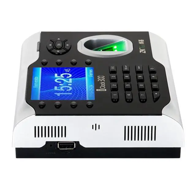 Alt view image 7 of 7 - ZKTeco iClock300 ID/IC TCP/IP Biometric Fingerprint Time Clock Attendance System