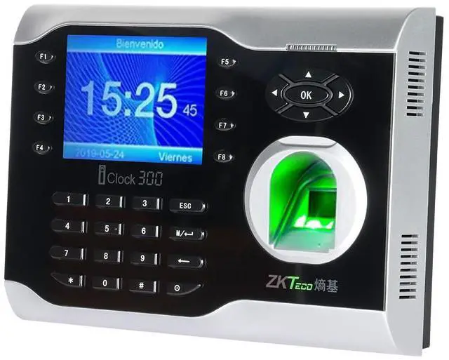 Main image of ZKteco iClock300 TCP/IP WIFI/ID/IC Fingerprint Time Clock Attendance System